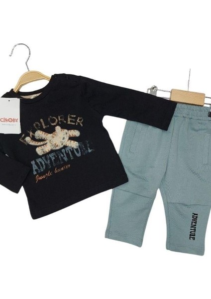 Erkek Bebek Çocuk Yüzde Yüz Pamuklu Ince Eşofman Takım fiyatları