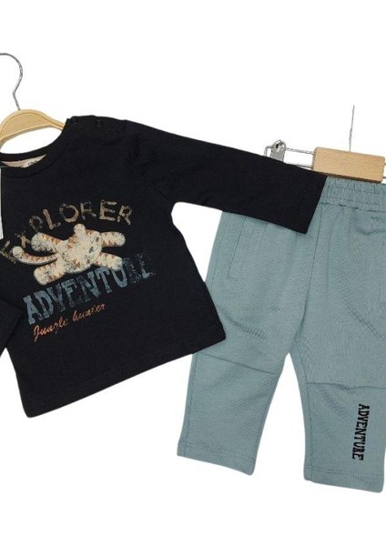 Erkek Bebek Çocuk Yüzde Yüz Pamuklu Ince Eşofman Takım modelleri