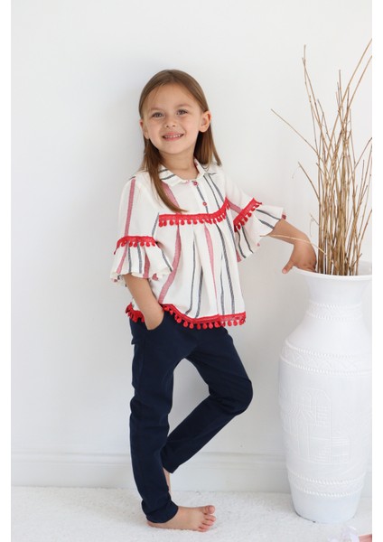 Pantolonlu Bluz Takım, Kız Çocuk Yazlık Giyim, Mevsimlik, Baharlık Giyim modelleri