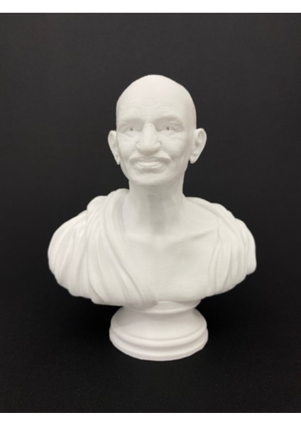 Mahatma Gandi Büst Aktivist Gandhi Heykeli 15 cm