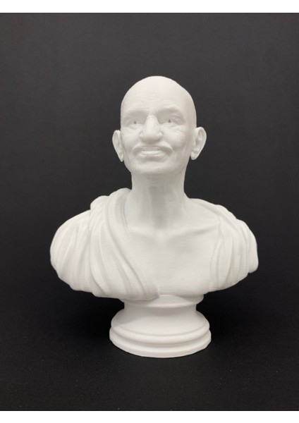 Mahatma Gandi Büst Aktivist Gandhi Heykeli 15 cm