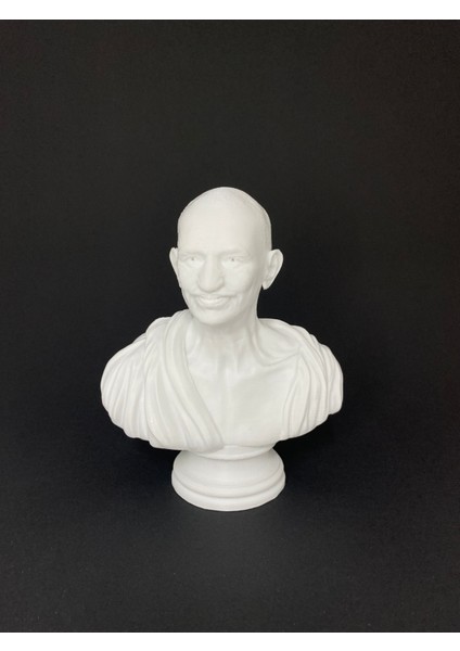 Mahatma Gandi Büst Aktivist Gandhi Heykeli 15 cm