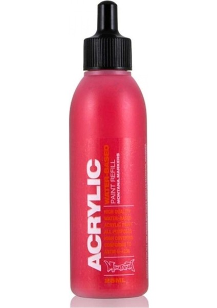 Acrylic Refill 25ML Akrilik Boya Mürekkebi - Shock Kent Blood Red S3020