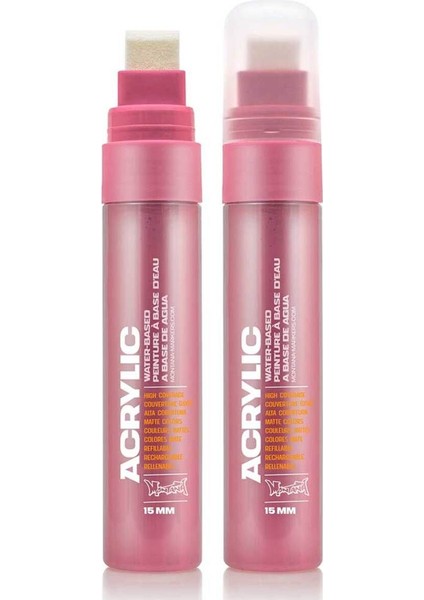 Akrilik Markör Standart Uç 15MM Shock Pink Light S4000 modelleri