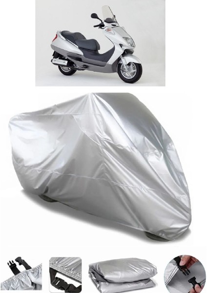 Honda Fes 250 Foresight Gri Su Geçirmez Motosiklet Brandası Premium
