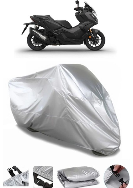 Honda X-Adv 350 Gri Su Geçirmez Motosiklet Brandası Premium
