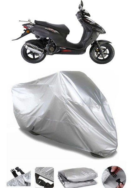 Keeway Arn 150 Gri Su Geçirmez Motosiklet Brandası Premium
