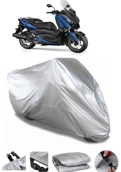 Yamaha X-Max 125 Iron Max Abs Gri Su Geçirmez Motosiklet Brandası Premium