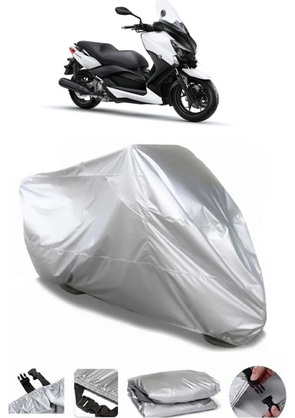 Yamaha X-Max 250 Momodesign Gri Su Geçirmez Motosiklet Brandası Premium
