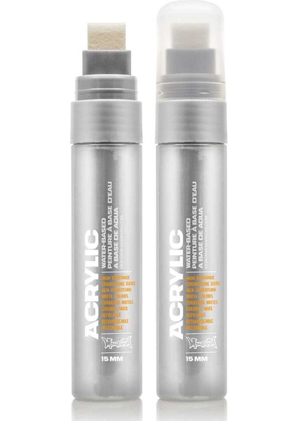 Akrilik Markör Standart Uç 15MM Iron Curtain 7030 modelleri