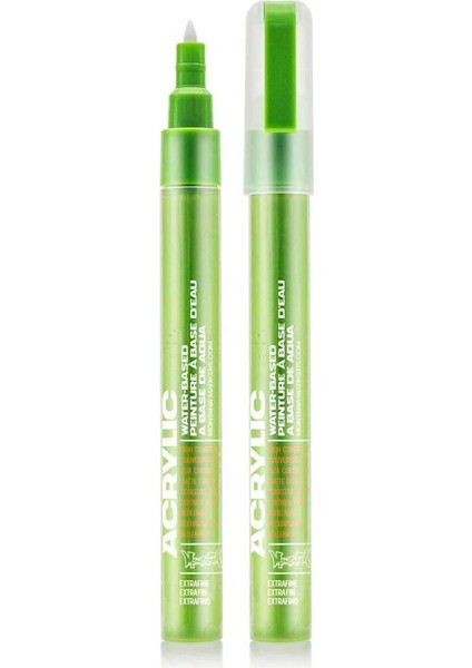 Akrilik Markör Extra Ince Uç 0.7mm Shock Green Light S6000 fiyatları