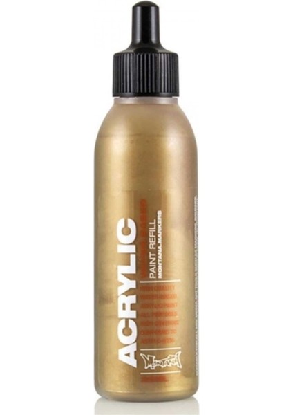 Acrylic Refill 25ML Akrilik Boya Mürekkebi - Gold Matt M3010