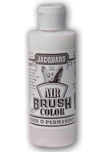 Airbrush 118ML Metallic White 307