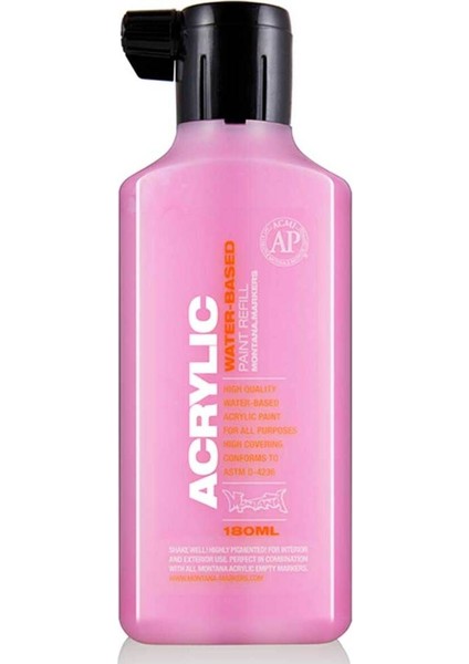 Acrylic Refill 180ML Shock Pink S4010 Akrilik Boya Mürekkebi modelleri