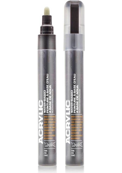 Akrilik Markör Ince Uç 2mm Shock Brown Dark S8020