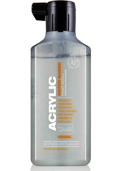 Acrylic Refill 180ML Iron Curtain 7030 Akrilik Boya Mürekkebi