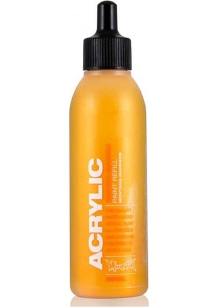 Acrylic Refill 25ML Akrilik Boya Mürekkebi - Shock Orange Light S2000