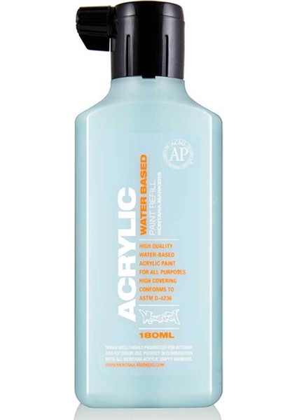 Acrylic Refill 180ML Shock Blue Light S5000 Akrilik Boya Mürekkebi modelleri