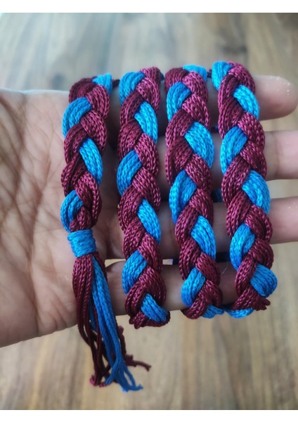 Taraftar Bileklik (Kırmızı Beyaz Bordo Lacivert Sarı Kırmızı Sarı Lacivert Siyah Beyaz) 110 cm modelleri