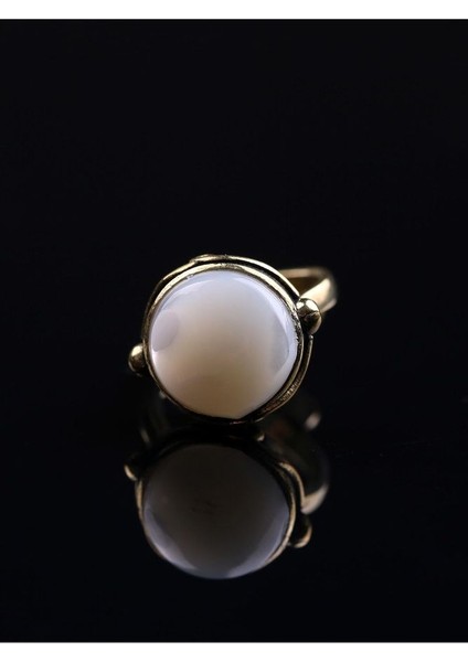 Doğal Taş Sedef Doğal Taşlı Ayarlanabilir Yüzük Sdfyvrlk-1 fiyatları