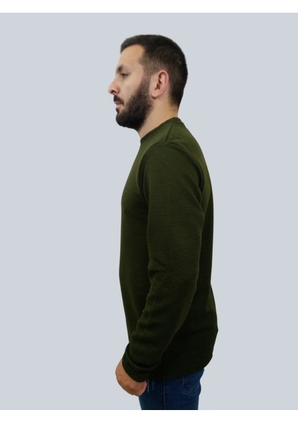 Erkek Ottoman Uzun Kol Haki Sweatshirt fırsatları
