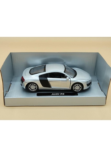 1:32 New Ray Audı R8 Metal Kapıları Açılır 13 Cm. Model Araba