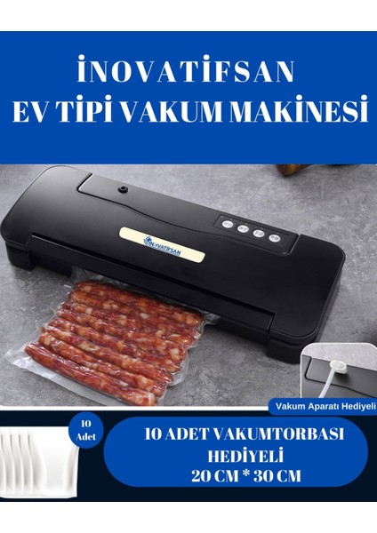 Vakum Makinesi Kavanoz Vakumlama Makinesi İNEV1