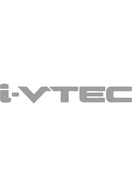 I Vtec Sticker 30CM Araba Etiket Yazı