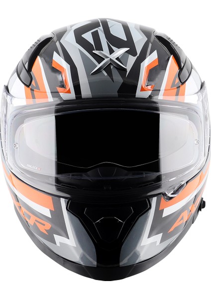 Apex Streak Kask Black Orange