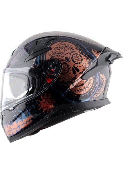 Apex Trance Kask Black Gold