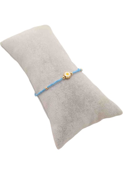 Turkuaz Boncuklu Yıldız Model Halhal fiyatları