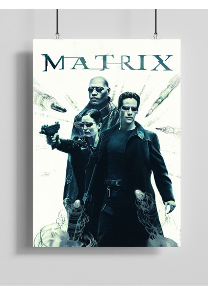 The Matrıx Film Posteri - Çerçevesiz Parlak Fotoğraf Kağıdı