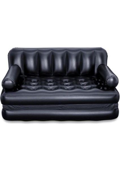 2 Kişilik 75054 Açılır Koltuk 188X152X64 Siyah Pompa Dahil Değildir 1,5 - 3 kg