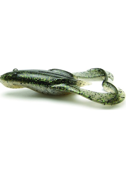 Noisy Flapper 8.9cm (3.5") #469 Green Frog Kokulu Silikon Kurbağa