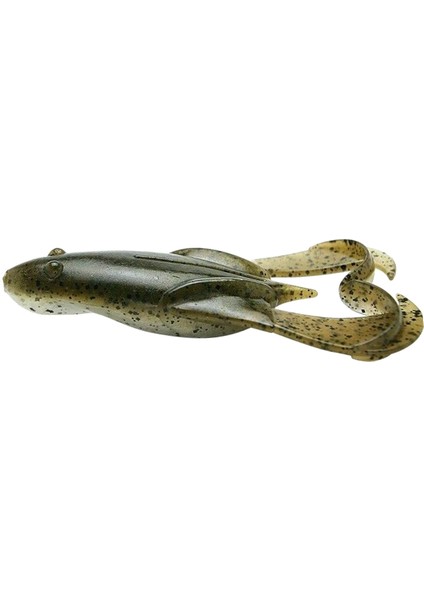 Noisy Flapper 8.9cm (3.5") #465 Green Pumpkin Frog Kokulu Silikon Kurbağa