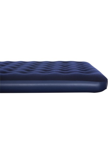 2 Kişilik Çift Kişilik Şişme Yatak Yastık ve El Pompalı 203X152X22 cm - 67374 Mavi fırsatları