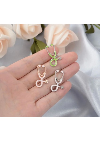 Broş Doktor , Hemşire Broş Takısı Yaka Iğnesi Steteskop Hemşirelik Günü Hediyelik modelleri