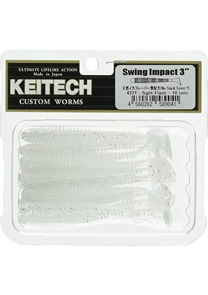 Swing Impact 7.5cm (3") #422 Sight Flash Silikon Balık