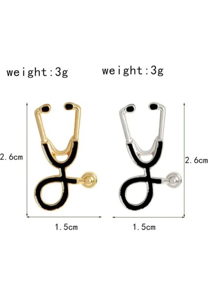 Broş Doktor , Hemşire Broş Takısı Yaka Iğnesi Steteskop Hemşirelik Günü Hediyelik fiyatları