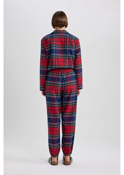 Fall In Love Regular Fit Uzun Boy Flanel ALT X9052AZ23WN indirimleri