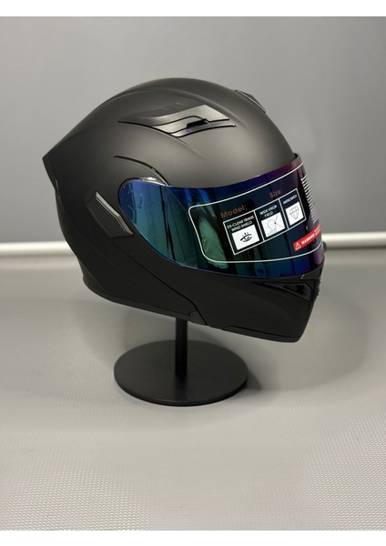 Scharf JK-902 Güneş Vizörlü Çene Açılır Kask