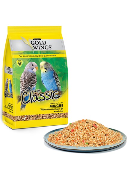 Classic Muhabbet Kuşu Yem 400 gr 7'li Paket