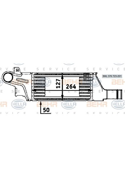 Opel Corsa C 1.7cdtı Turbo Radyatörü 1302113 24427069 9196705 Kn Gold