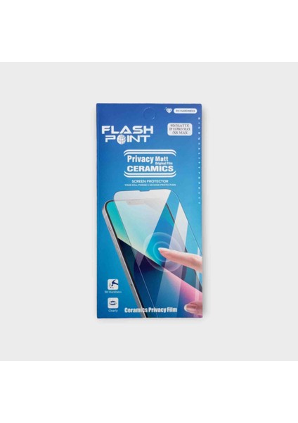 1 Kutu (10 Adet) Iphone 11 Pro Max/xs Max Uyumlu Seramik Mat Ekran Koruyucu