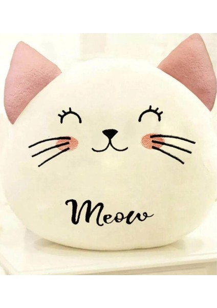 Kedili Kız Işıklı Kar Küresi & Kedi Polar Yastık Hediye Seti modelleri