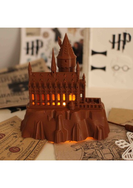 Hogwarts Okulu Dekor Ürünü Hediyelik Koleksiyonluk