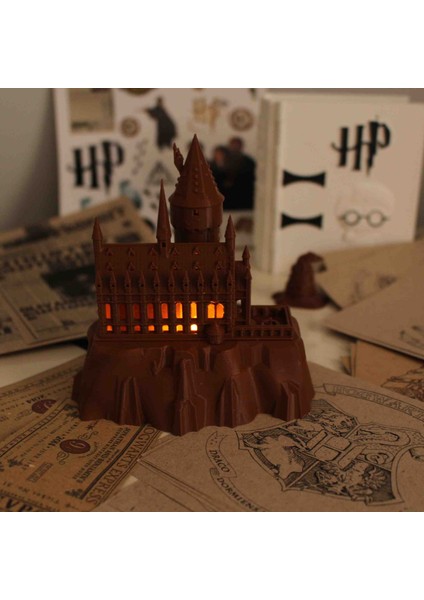 Hogwarts Okulu Dekor Ürünü Hediyelik Koleksiyonluk modelleri