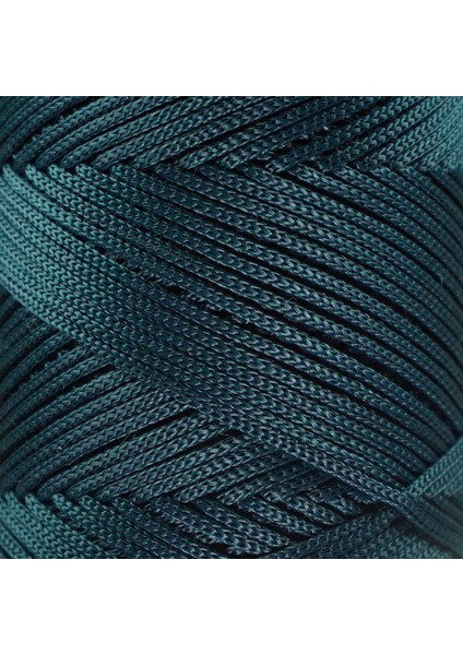 Premium 100 gr Polyester Makrome Ipi Nefti Yeşil 2mm - 120 M Supla Ip ve Çanta Ipliği fiyatları