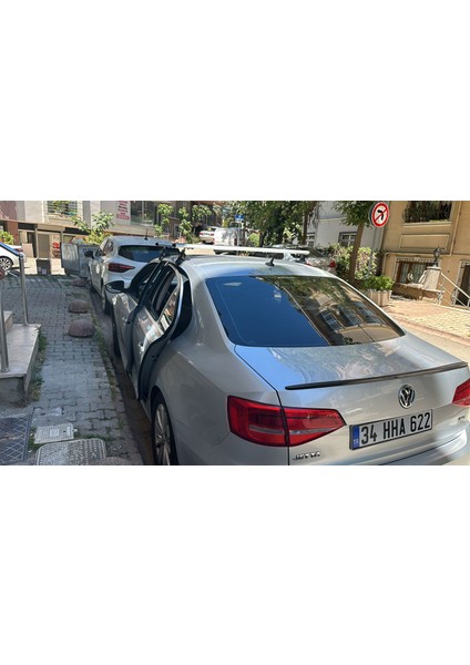 Vw Jetta 2009-2020 Oluksuz Tip Port Bagaj Tavan Çıtası Ara Atkı Kapıdan Sıkıştırmalı