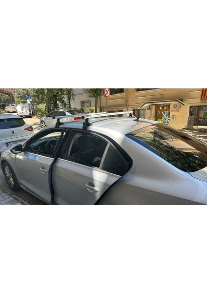 Vw Jetta 2009-2020 Oluksuz Tip Port Bagaj Tavan Çıtası Ara Atkı Kapıdan Sıkıştırmalı